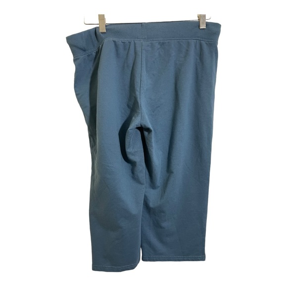 Disney Mickey Mouse womens Capri sweats drawstring waist. Blue. Size Large - Picture 9 of 11